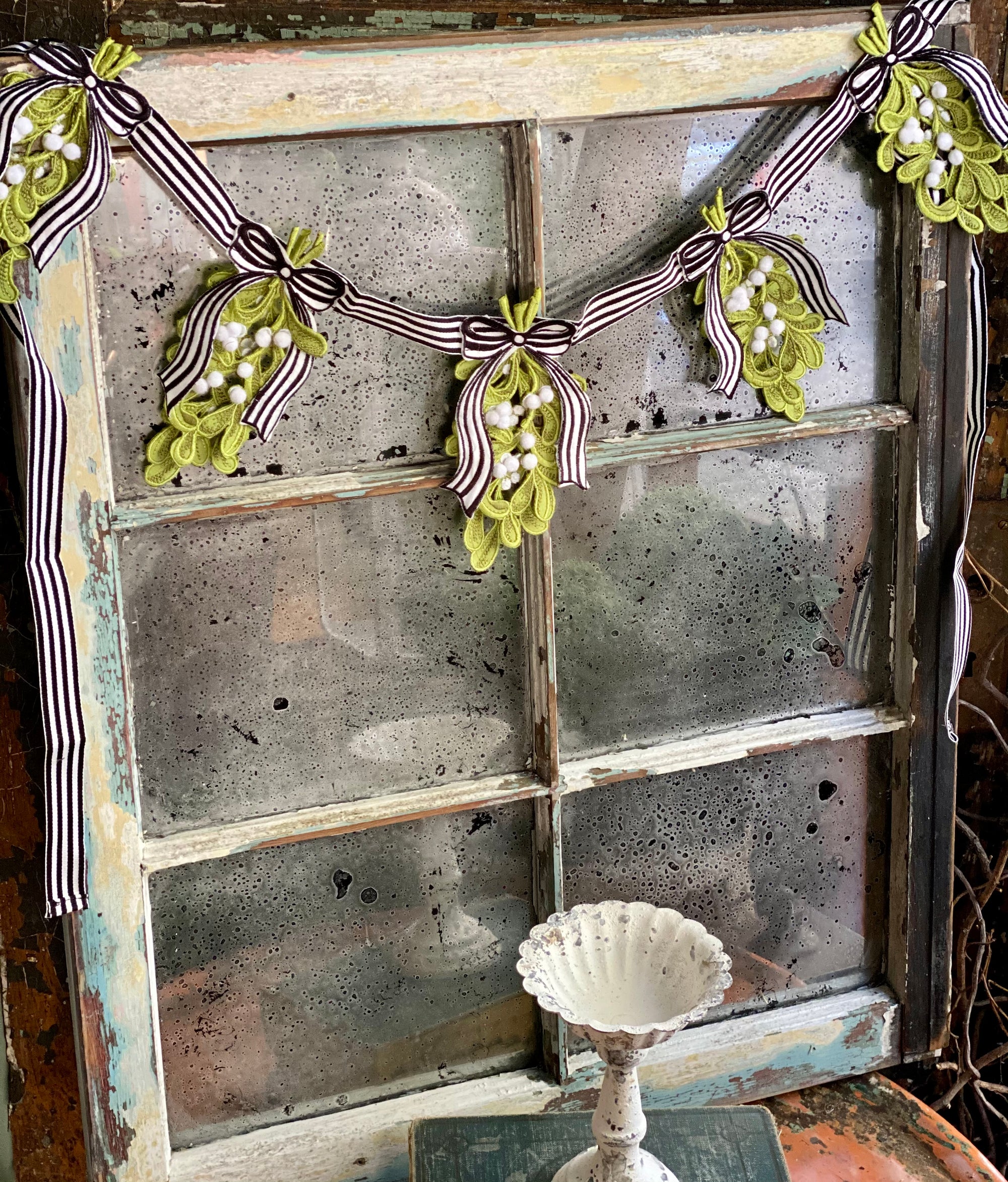 Upcycle An Old Window Into An Antiqued Mirror ~ The Easy Way!