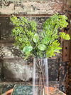 Artificial Seeded Greenery Spray, urn filler greenery, spring greenery, craft supply, wedding flower, realistic greenery