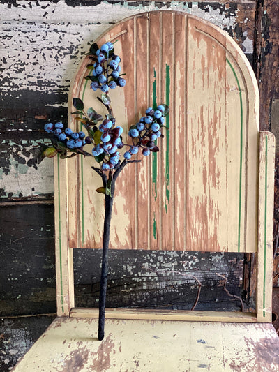 Faux Blueberry Stem