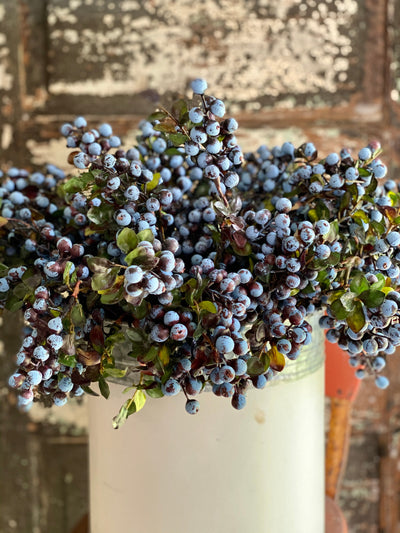 Faux Blueberry Stem