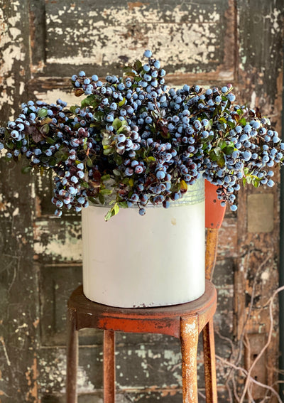 Faux Blueberry Stem