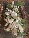 The Jessica Winter Woodland Icy Snow Christmas Wreath