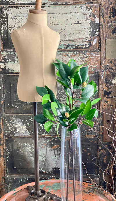 Artificial Camillia Greenery Spray