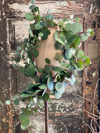 Artificial 4 Foot Eucalyptus Christmas Garland
