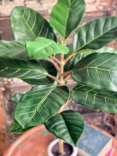 Artificial Real Touch Potted Fiddle Leaf Fig Tree