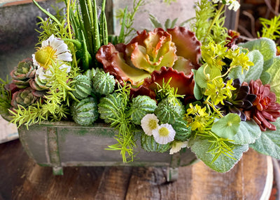 The Jade Succulent Centerpiece