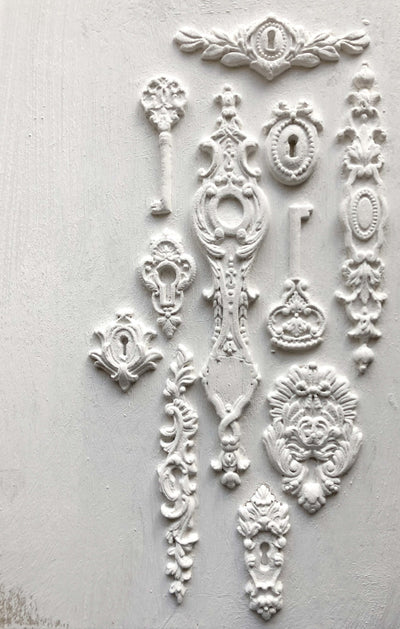 IOD Lock & Key Decor Mould