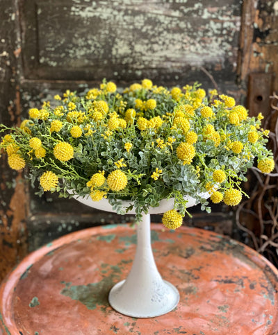 Eucalyptus & Yellow Berry Easter Wreath For Front Door