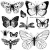 IOD Butterflies Decor Stamp