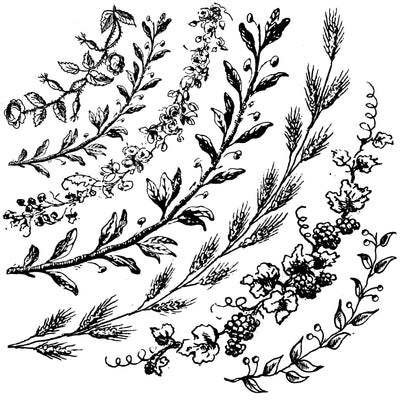 IOD Wreath Builder Decor Stamp