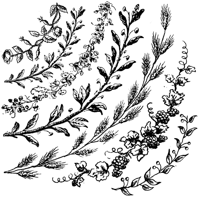 IOD Wreath Builder Decor Stamp