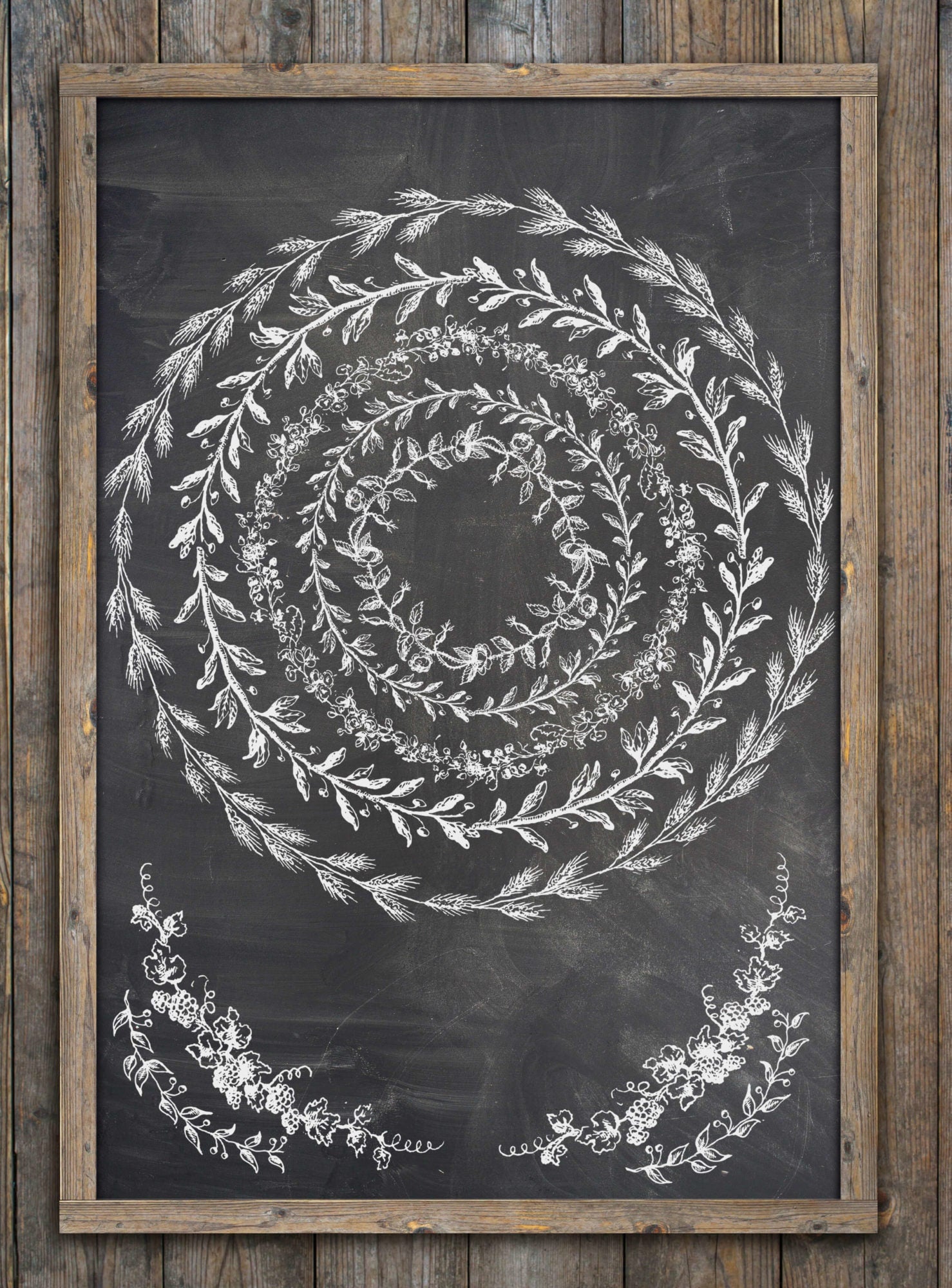 IOD Wreath Builder Classic Decor Stamp