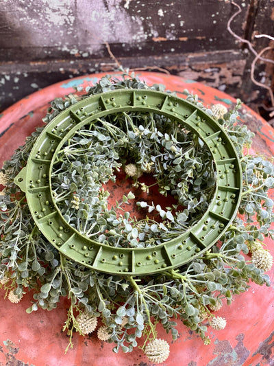 Eucalyptus & White Berry Easter Wreath For Front Door