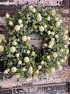 Eucalyptus & White Berry Easter Wreath For Front Door