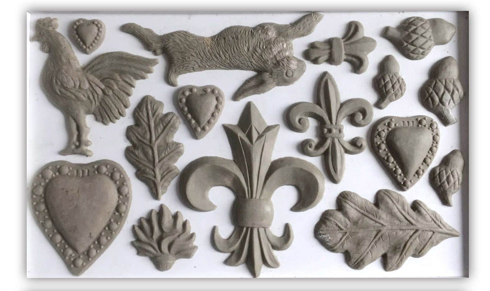 IOD Fleur De Lis Decor Mould