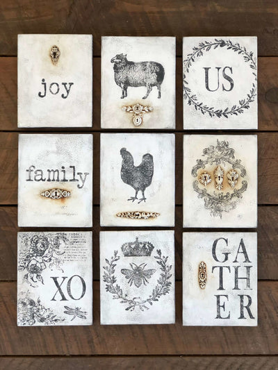 IOD Farm Animals Decor Stamp