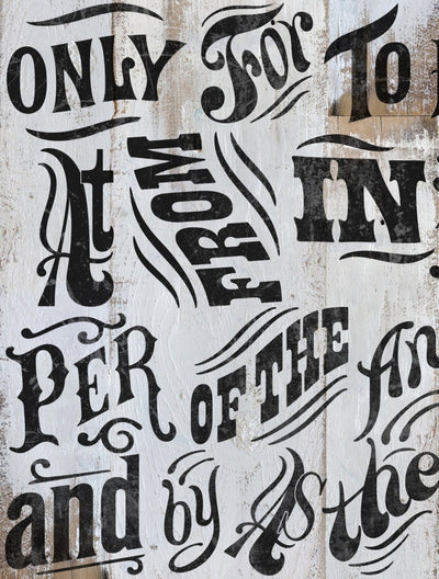 IOD Block Type Decor Stamp