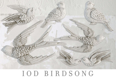 IOD Birdsong Decor Mould