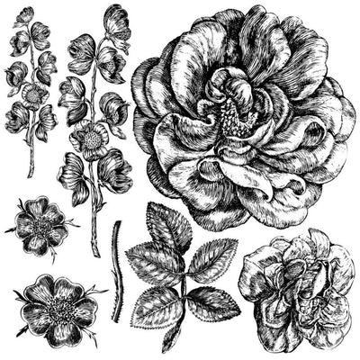 IOD Lady Of Shalott Decor Stamp