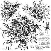 IOD Rose Toile Decor Stamp