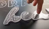IOD Swoosh Decor Stamp