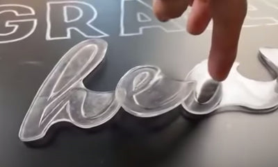 IOD Swoosh Decor Stamp
