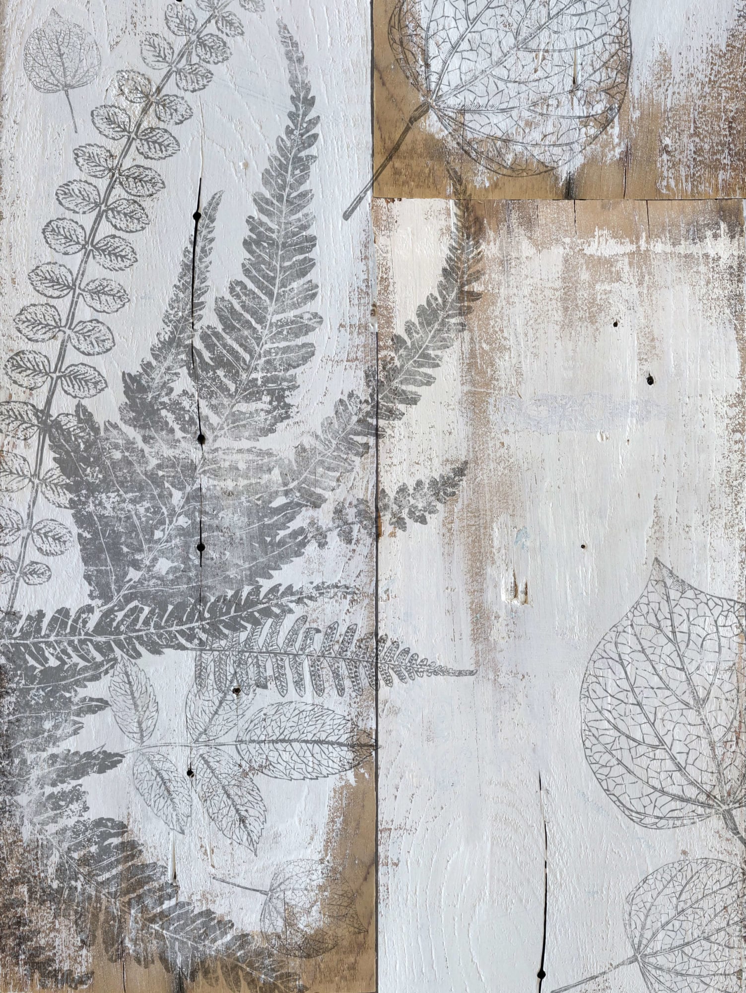 IOD Fronds Decor Stamp