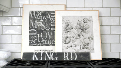 IOD Typesetting Decor Stamp