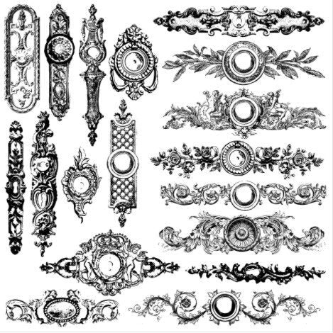 IOD Backplates Decor Stamp