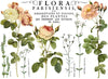 IOD Flora Parisiensis Decor Rub On Transfer Sheet