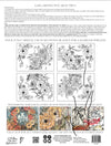 IOD Winter’s Song Wreath Paintable Rub On Transfer Sheet