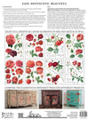 IOD Redoute II Rub On Transfer Sheet