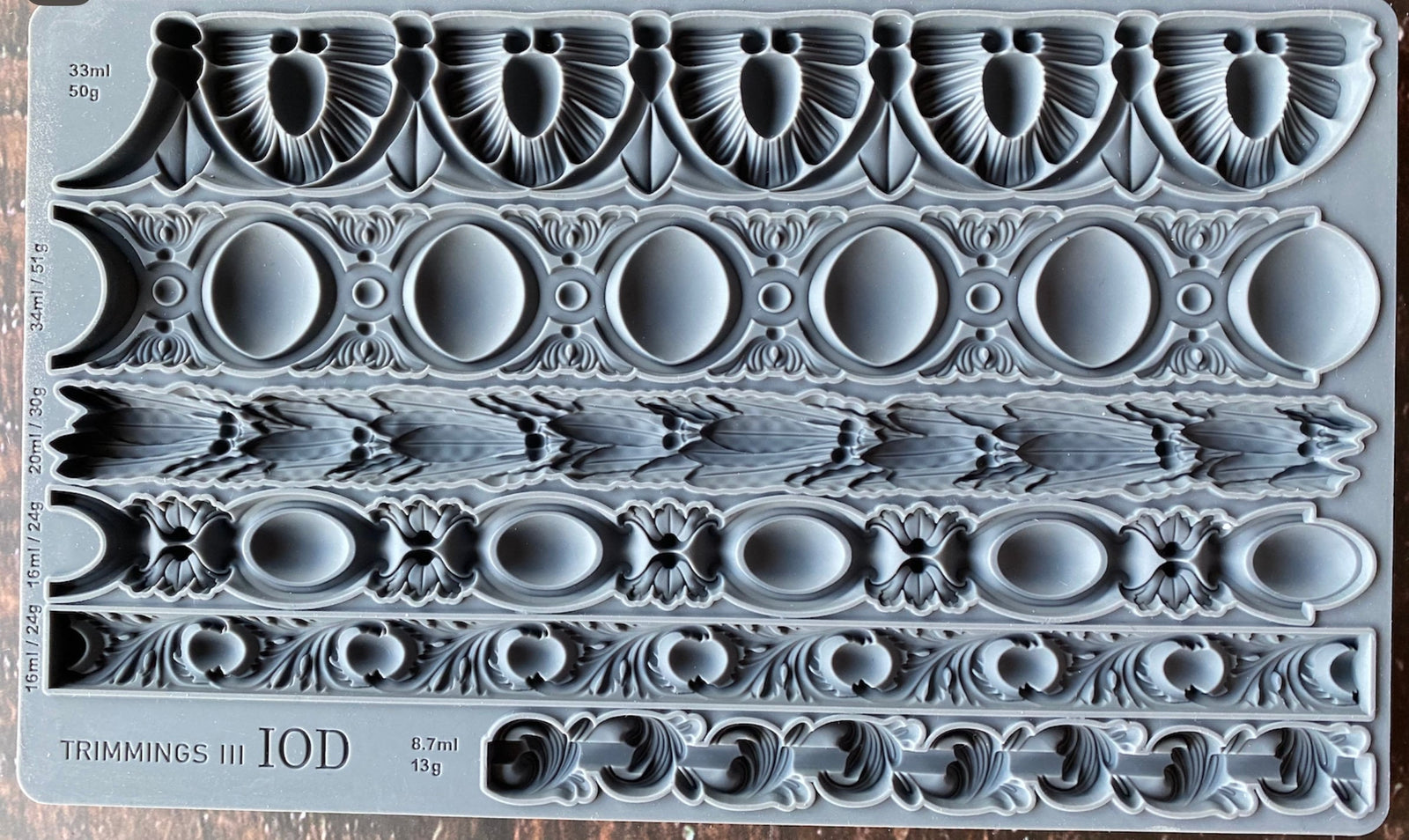 IOD Trimmings 3 Decor Mould