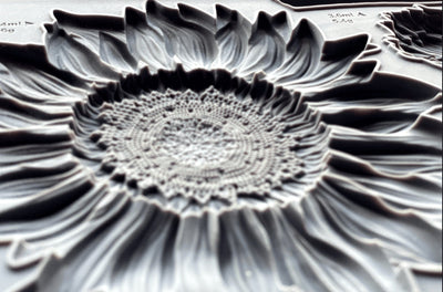 IOD Sunflower Decor Mould
