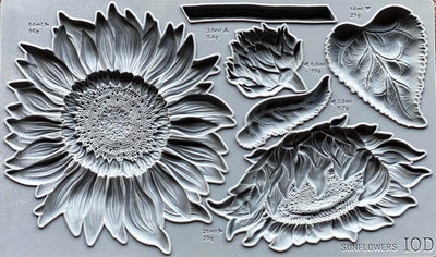 IOD Sunflower Decor Mould