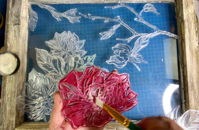 IOD Branches & Vines Decor Stamp