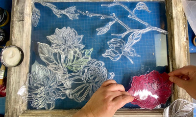 IOD Branches & Vines Decor Stamp