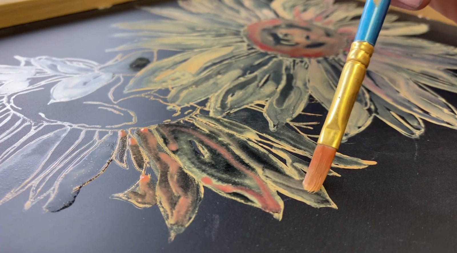 IOD Sunflower Decor Stamp