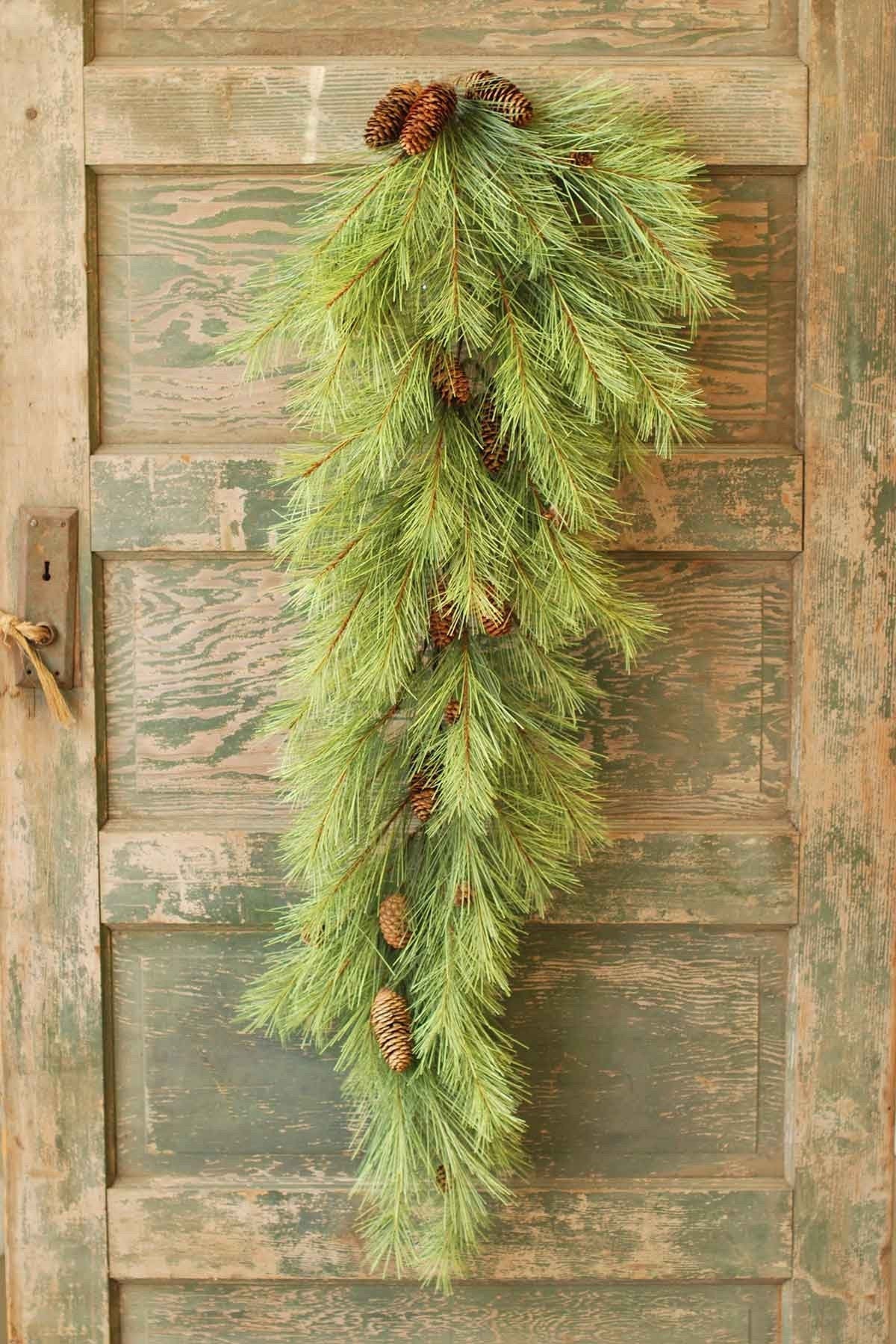 Extra Tall Long Needle Pine Christmas Swag