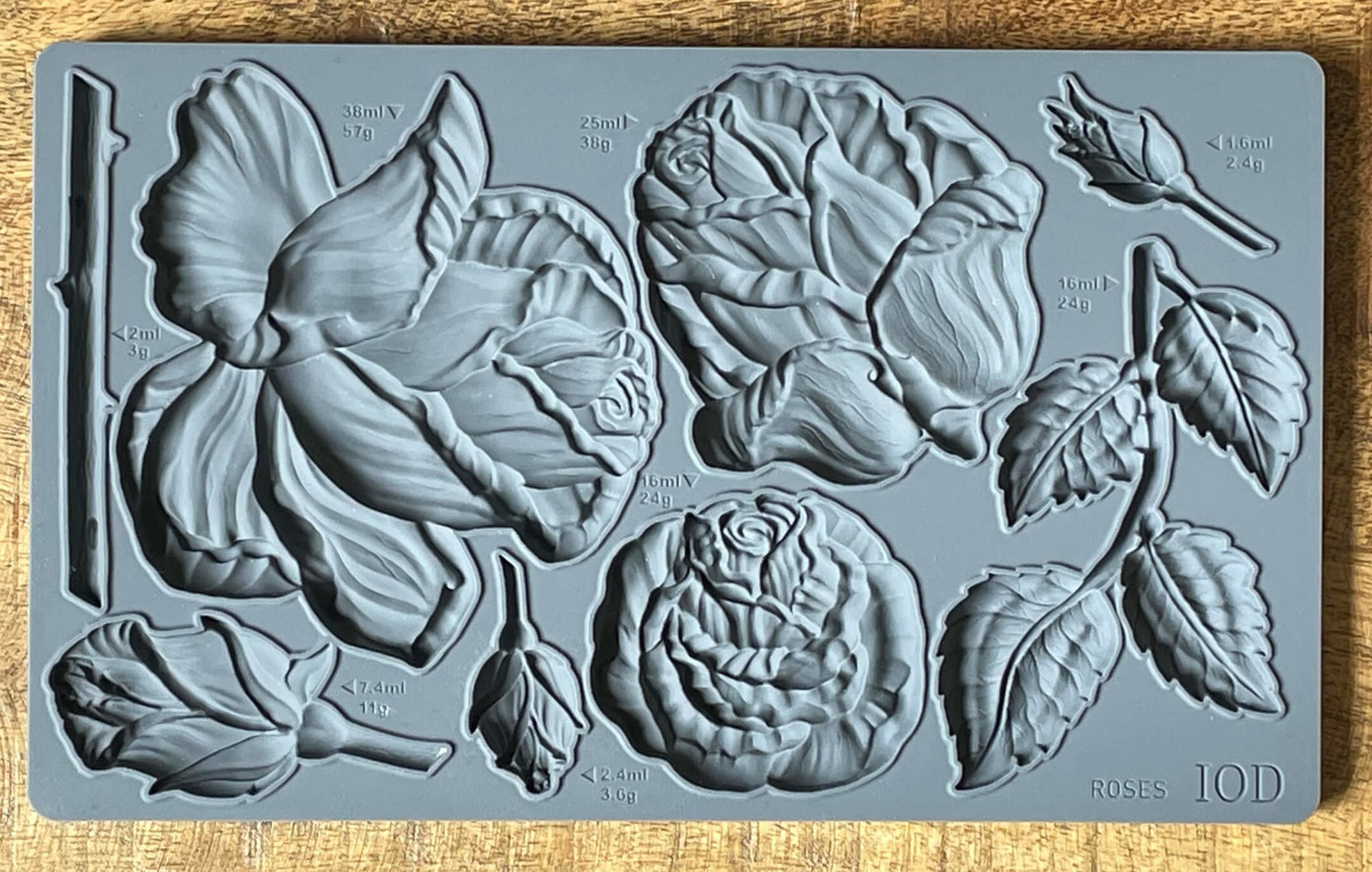 IOD Roses Decor Mould