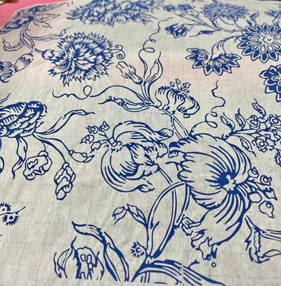 IOD Indigo Floral Paint Inlay Sheet