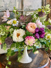 The Everly Spring Floral Raised Centerpiece For Table