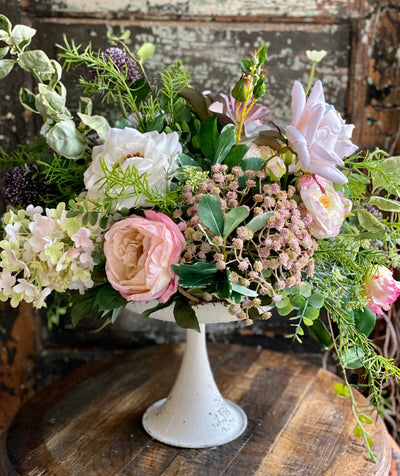 The Everly Spring Floral Raised Centerpiece For Table