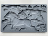 IOD Horse & Hound decor mould