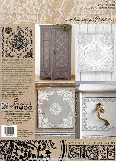 IOD Bella Decor Stamp