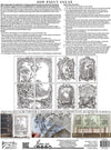 IOD La Chasse Paint Inlay Sheet