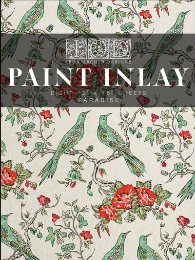 IOD Paradise Paint Inlay Sheet