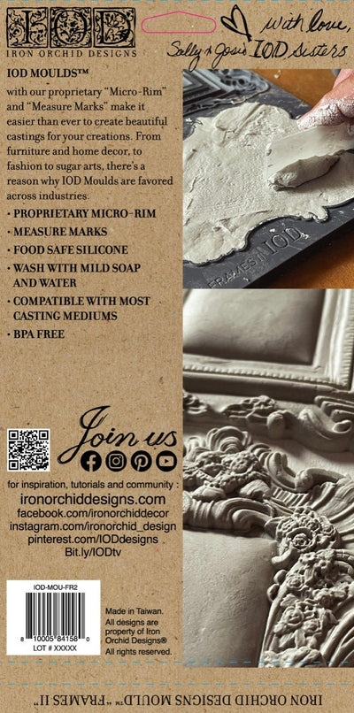 IOD Frames II Decor Mould