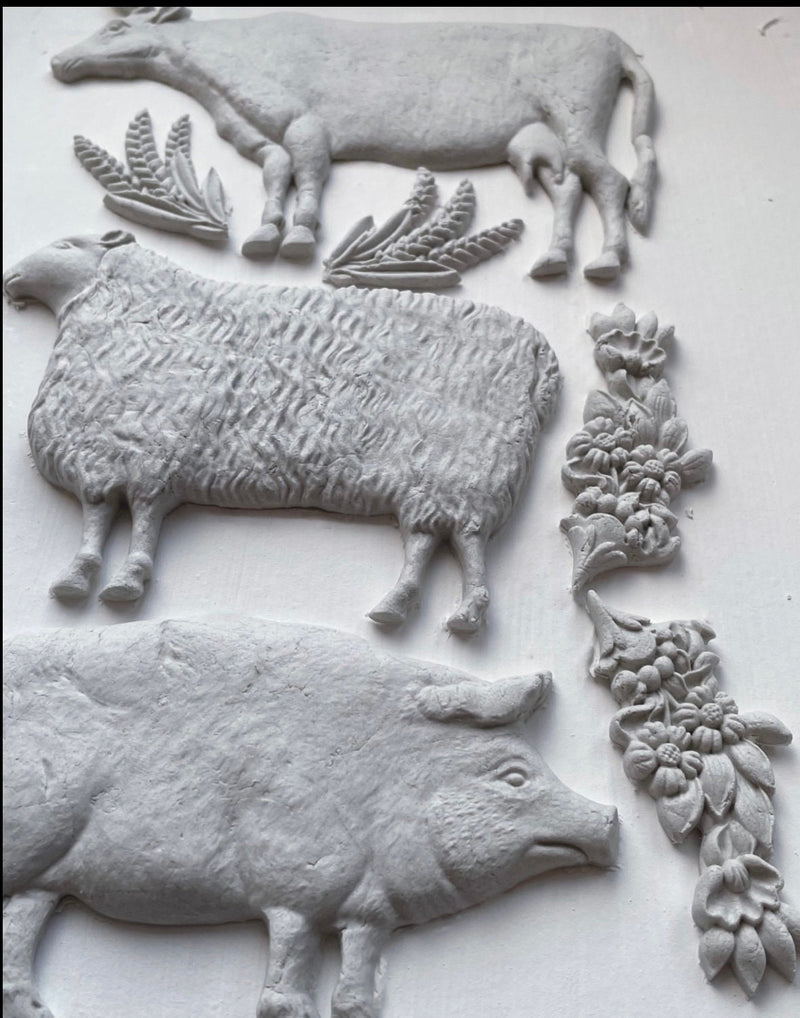 IOD Village Market Decor Mould