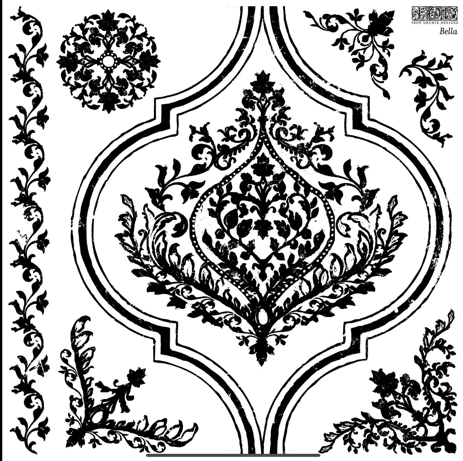 IOD Bella Decor Stamp